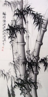 四尺國(guó)畫(huà)竹子圖